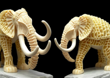 Mammoth Ivory’s Inner Structure Inspired Ice Age Figurines from Mezin