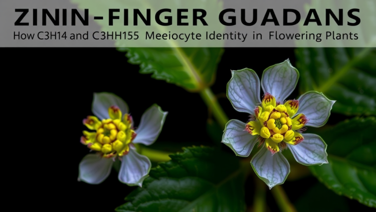 Zinc-finger Guardians: How C3H14 and C3H15 Protect Meiocyte Identity in Flowering Plants