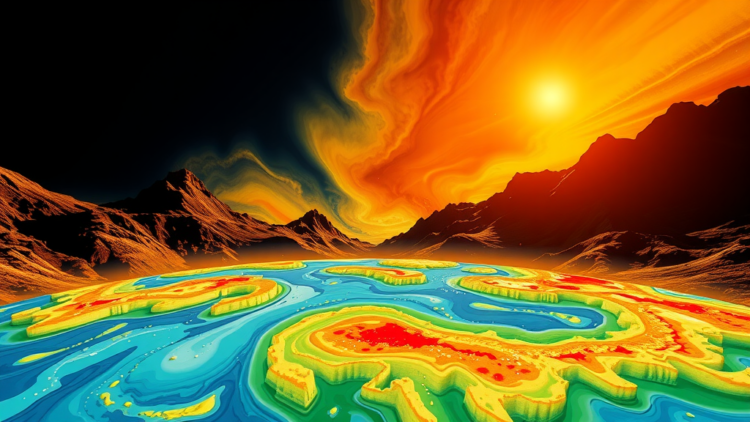 Scientists Build AI Partner That Turns Climate Data Into Striking Art