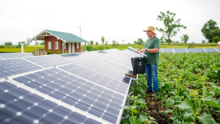 Combining Crops With Solar Panels May Ease Local Resistance to Clean Energy