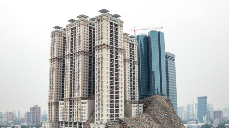 Weighing 600 Million Buildings Exposes Stark Global Inequality in Urban Materials