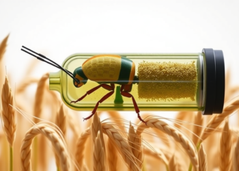 Beetle Larva Gut Inspires Three-Stage Reactor That Turns Wheat Straw Into Methane and Carboxylates