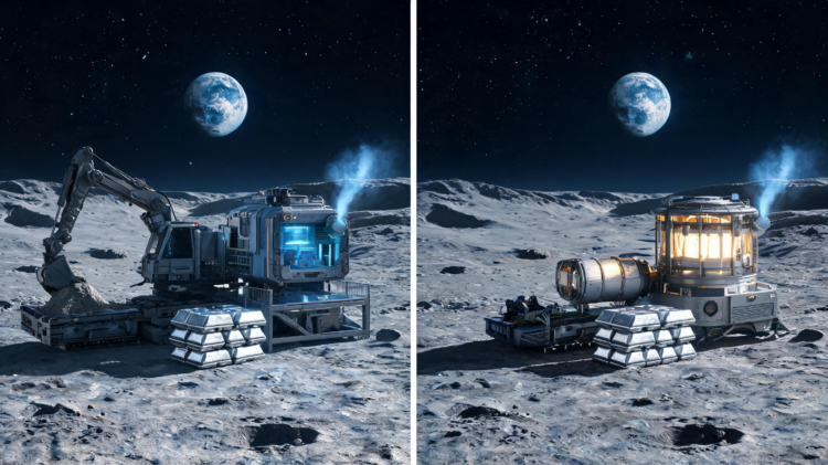 Moon Mining Showdown: Which Process Wins for Lunar Aluminum and Oxygen?