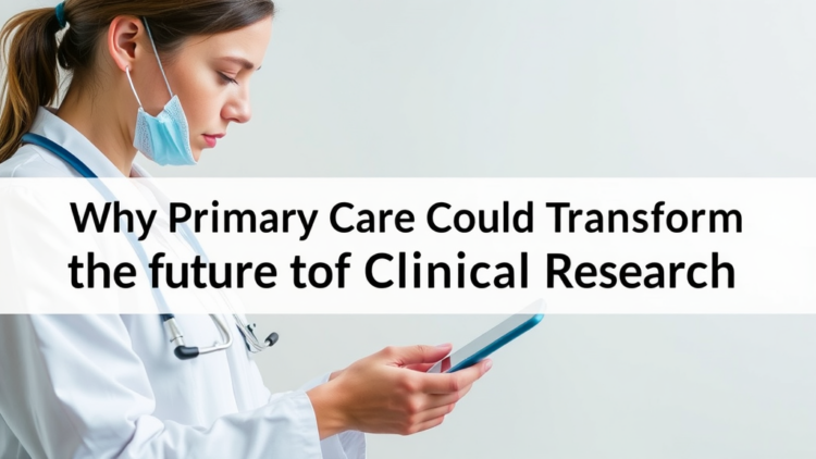 Why Primary Care Could Transform the Future of Clinical Research