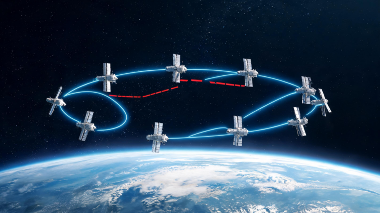 New Routing Architecture Keeps Mega Satellite Networks Running Through Link Failures