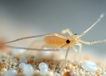 Tiny beach creatures reveal how microplastics move through food webs