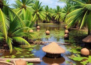 Turning industrial wastewater into profit for Indian coconut farms
