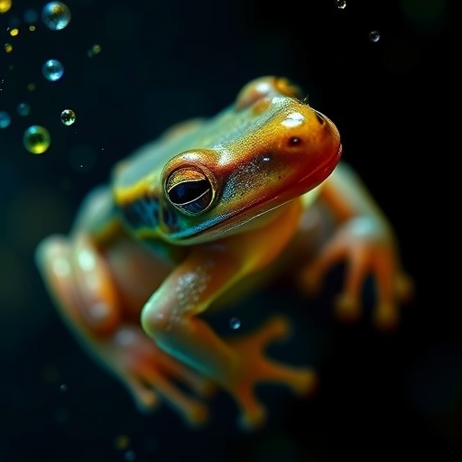 Warming and ammonium exposure in larvae shape adult frog outcomes