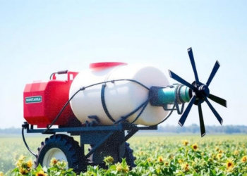 Smart Sprayer Model Tunes Fan Airflow in Real Time to Slash Pesticide Drift