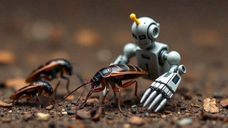 Cockroaches Outsmart Robots by Simply Waiting Their Turn