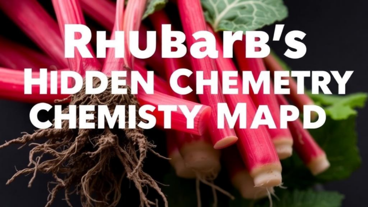 Rhubarb’s Hidden Chemistry Mapped: Roots, Stalks and Microbes Reveal Harvest Secrets