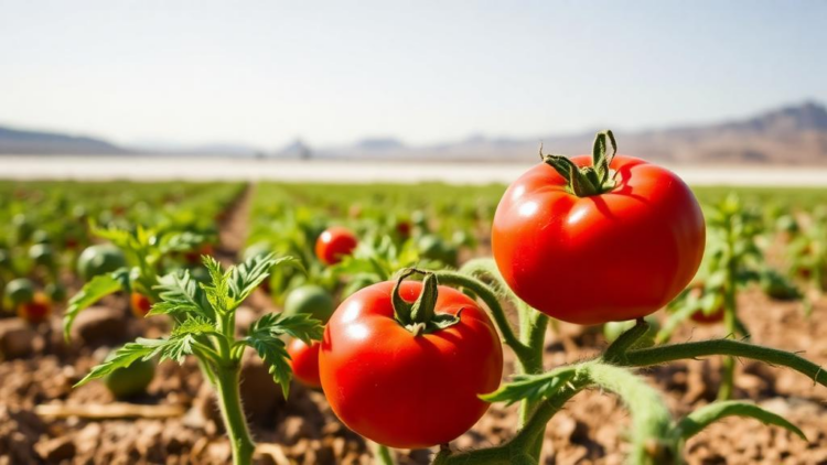 Desert Salt Flat Bacteria Help Tomatoes Survive Drought, Study Finds