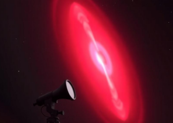 MeerKAT telescope catches faint hydrogen whisper from billions of light years away