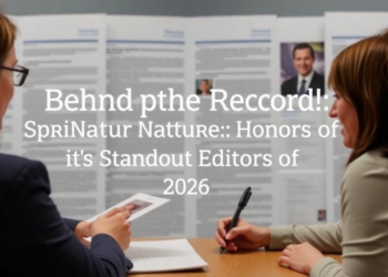 Behind the Published Record: Springer Nature Honours Its Standout Editors of 2026