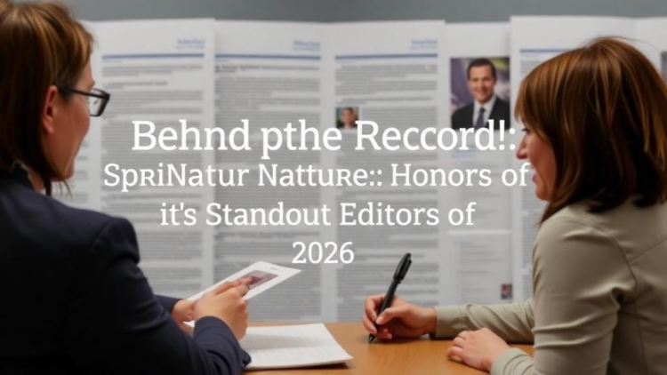 Behind the Published Record: Springer Nature Honours Its Standout Editors of 2026