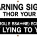 Warning Signs That Your Bayes Factor May Be Lying to You