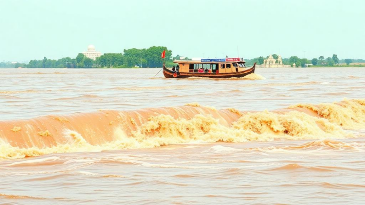 Statistical Model Pinpoints How Big Lucknow’s Next Great Gomati Flood Could Get