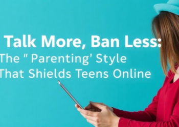 Talk More, Ban Less: The Parenting Style That Best Shields Teens Online
