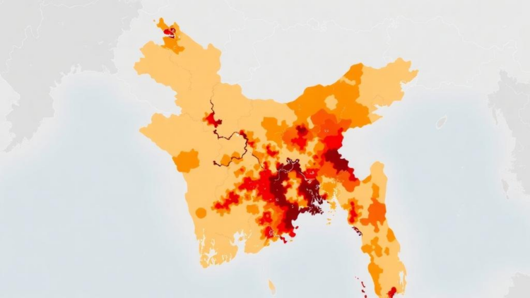 Mapping Bangladesh’s Heatwave Hotspots: Where Heat Meets Vulnerability