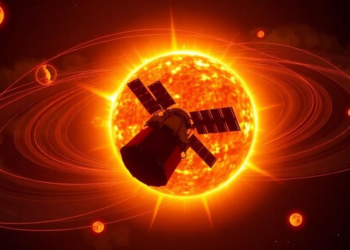 Solar Orbiter flies through the Sun’s magnetic boundary to reveal how corona becomes solar wind