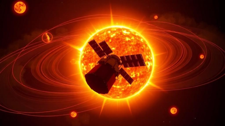 Solar Orbiter flies through the Sun’s magnetic boundary to reveal how corona becomes solar wind