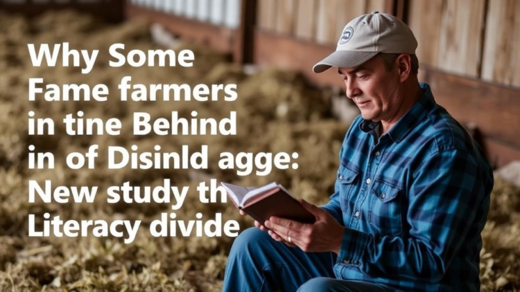 Why Some Farmers Get Left Behind in the Digital Age: New Study Maps the Literacy Divide
