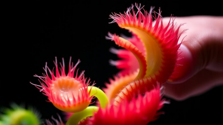 Venus Flytrap-Inspired Soft Material Senses Objects and Grasps Under Light