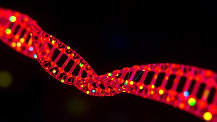 Blinking fluorescent probes reveal DNA packaging in living cells at near-helix resolution