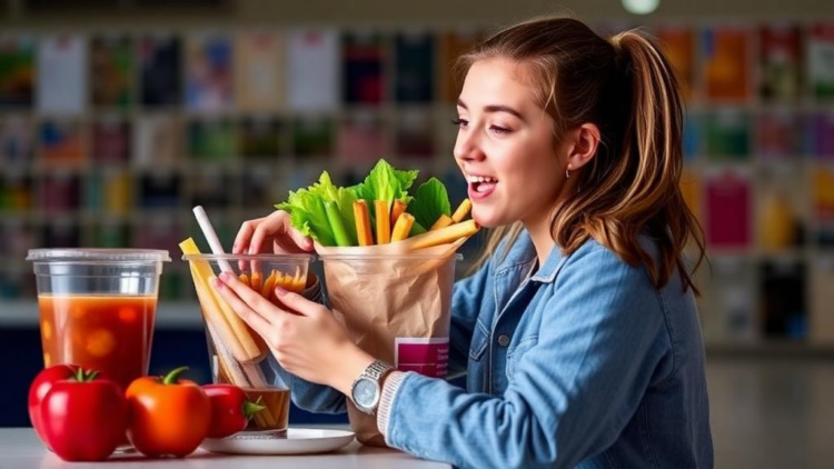 What Teenagers Eat May Depend on What Their Schools Sell, Study Finds