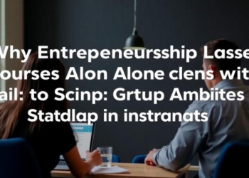 Why Entrepreneurship Courses Alone Fail to Spark Startup Ambitions in Students