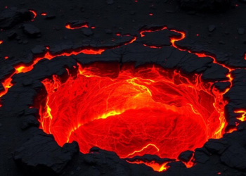 Ancient Lavas Reveal Earth’s Deep Mantle Slowly Breathed Itself Oxidized