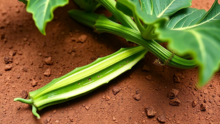 Tiny Carbon Particles Boost Okra’s Drought Survival and Supercharge Its Medicinal Flavonoids
