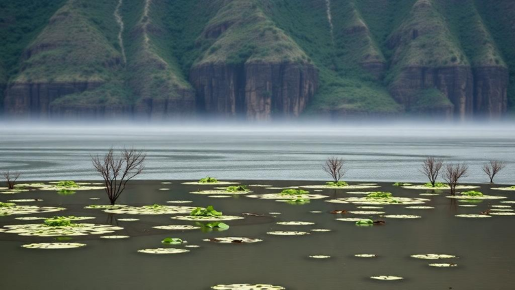 As a Chinese Lake Shrinks, Its Wetlands Are Quietly Leaking Carbon