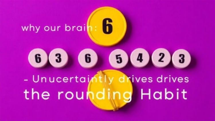 Why Our Brains Love Round Numbers: Uncertainty Drives the Rounding Habit
