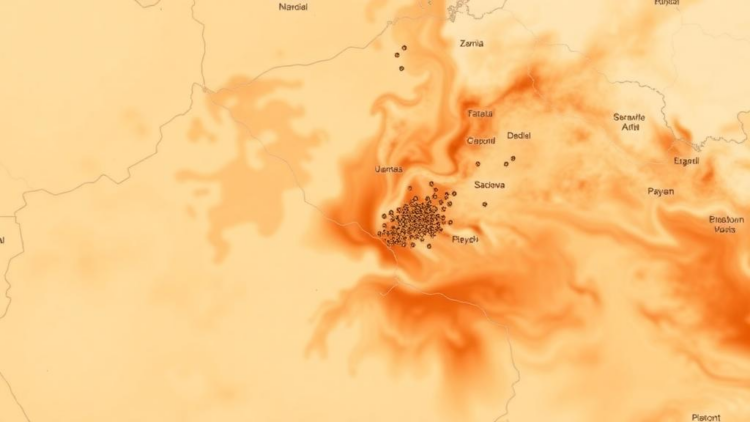 Riyadh’s Spring Air Pollution Mapped Across Seven Years of Dust and Heat