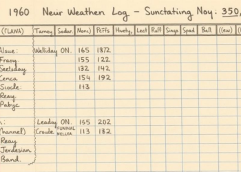 Rescued handwritten weather logs reveal Congo Basin hot days doubled since the 1960s