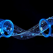 Intrinsic Decoherence Reshapes Quantum Correlations in Hybrid Qubit-Qutrit Spin Chains
