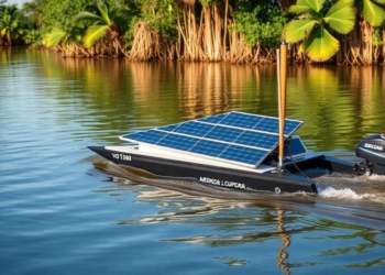 Solar-Powered Robot Boat Uses AI to Monitor Water Quality in the Amazon in Near Real Time