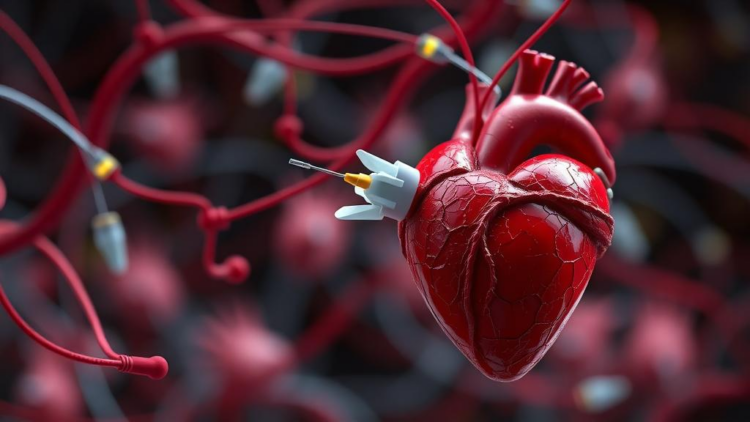 Pencil-Tip Robots Ride the Bloodstream to Deliver Drugs to a Beating Heart
