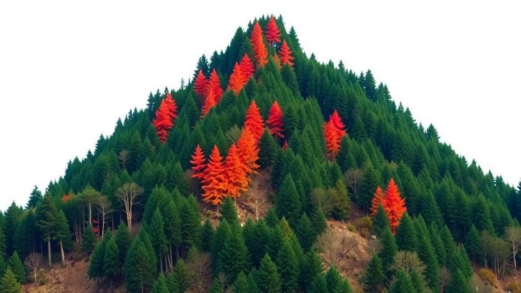 AI Map Reveals Nearly a Third of Himalayan Forest at High Fire Risk