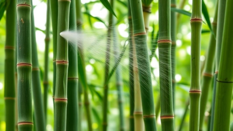 A Simple Amino Acid Spray Boosts Bamboo Leaf Growth, Study Finds