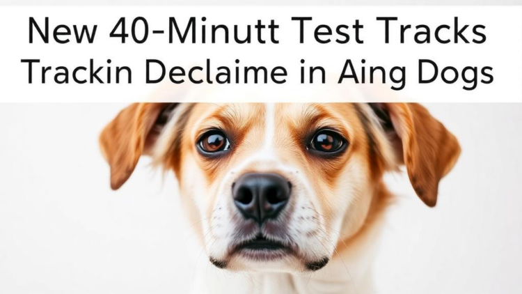 New 40-Minute Test Tracks Cognitive Decline in Aging Dogs