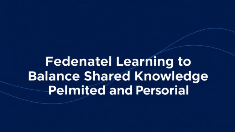 FedGPA Rewires Federated Learning to Balance Shared Knowledge and Personal Touches