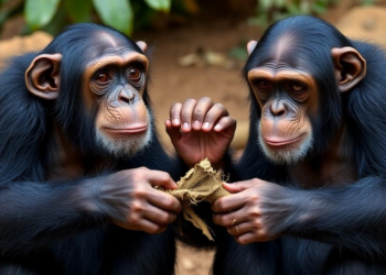 Wild chimpanzee mothers actively teach tool skills to their young, study finds