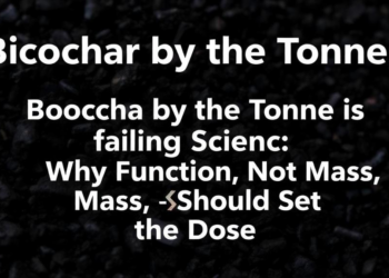 Biochar by the Tonne Is Failing Science: Why Function, Not Mass, Should Set the Dose