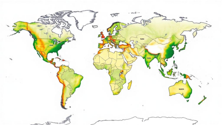 New Global Map Tracks Six Decades of Crop-Specific Nitrogen Pollution