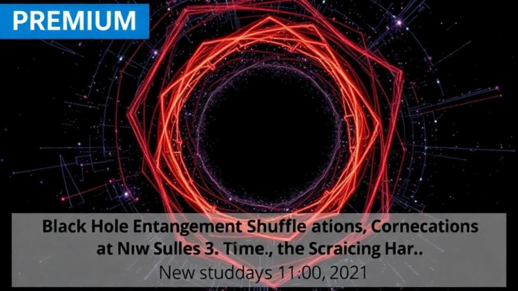 Black Hole Entanglement Shuffles Correlations at the Scrambling Time, New Study Finds