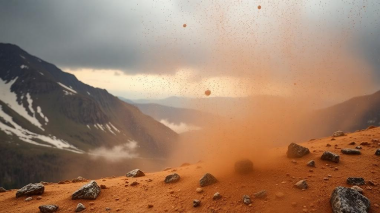 Saharan Dust Storm Rained Tiny Mineral Spheres on Switzerland for the First Time