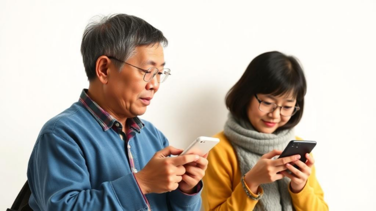 Older Chinese Learners Turn to Phones to Master English Vocabulary, Study Reveals Hidden Barriers