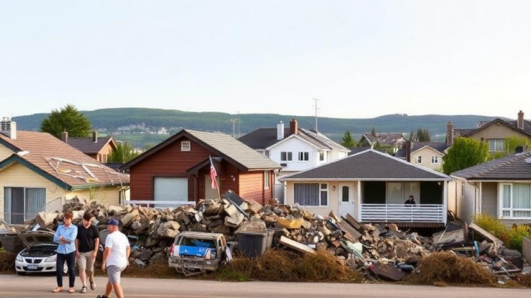Canterbury earthquakes made household incomes rise even as recovery costs piled up unevenly